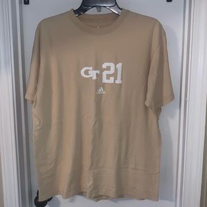Georgia tech adidas tee
